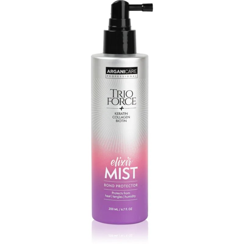 Arganicare Elixir Trio Force zaščitno pršilo za lase 200 ml