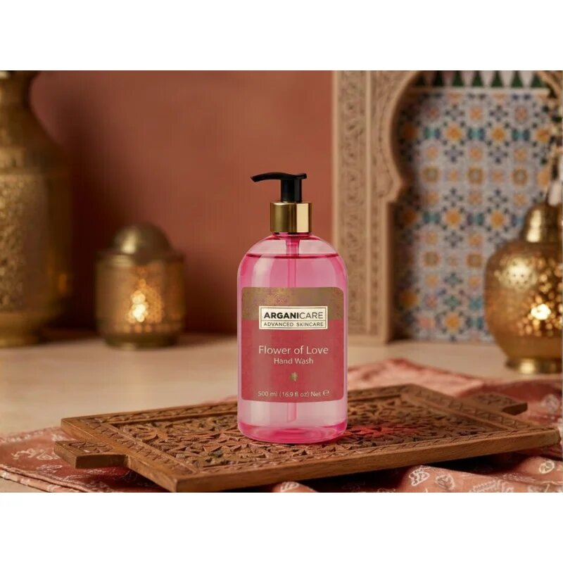Arganicare Hand Wash Flower of Love harmonično tekoče milo 500 ml