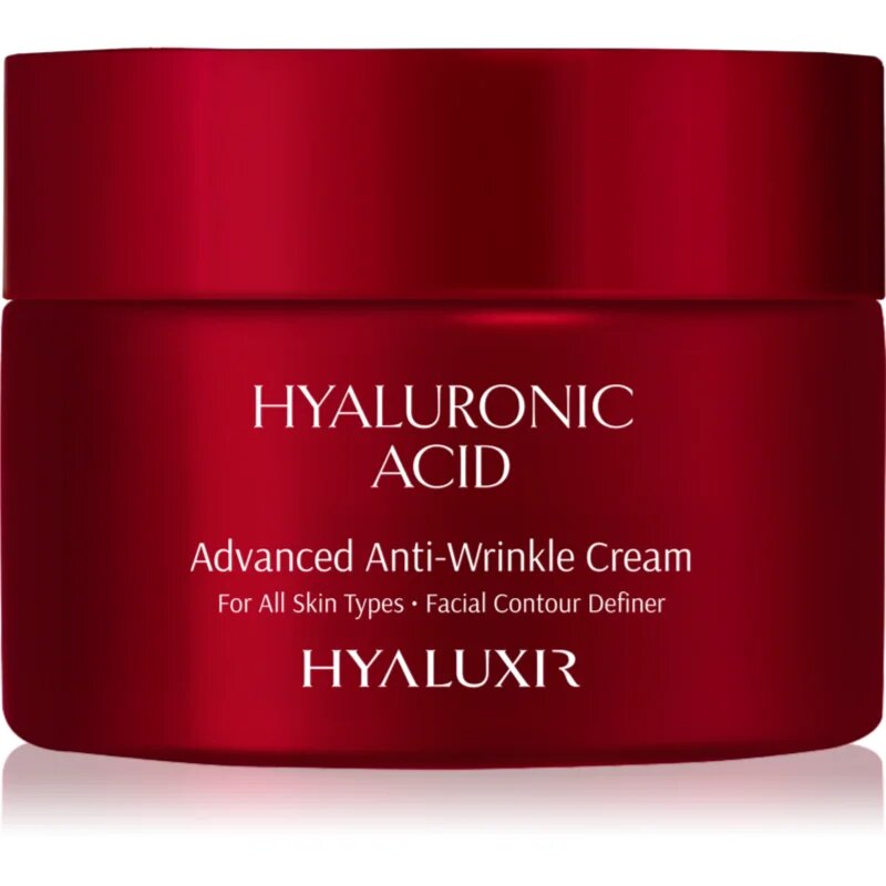 Arganicare Hyaluxir Advanced Anti-Wrinkle Cream krema proti gubam s hialuronsko kislino 50 ml