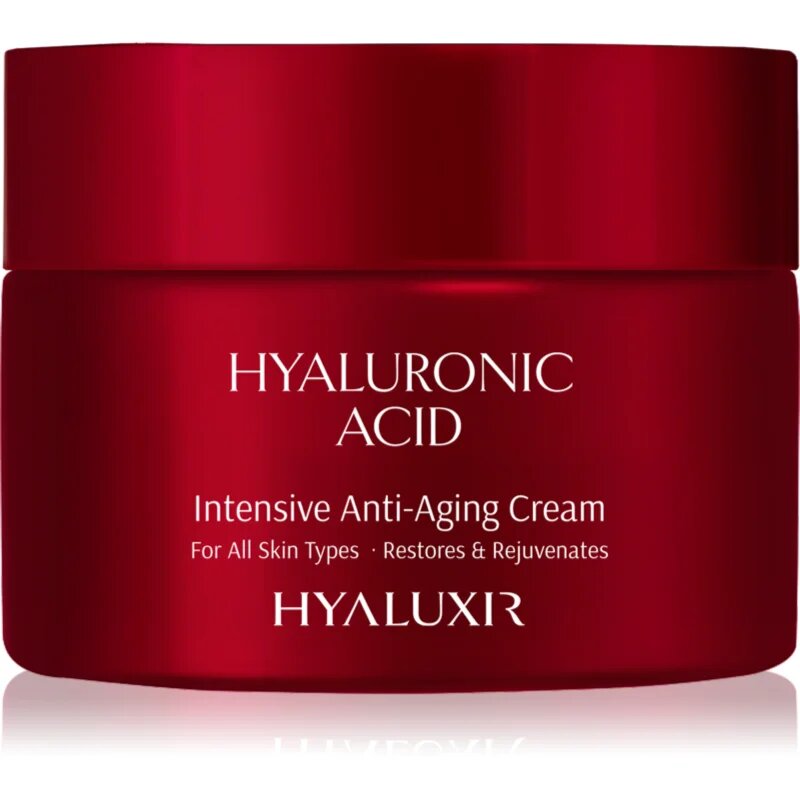 Arganicare Hyaluxir Intensive Anti Aging Cream krema proti staranju s hialuronsko kislino 50 ml