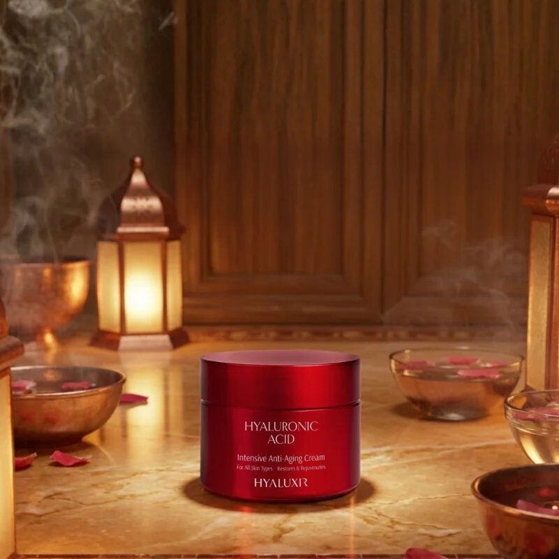 Arganicare Hyaluxir Intensive Anti Aging Cream krema proti staranju s hialuronsko kislino 50 ml