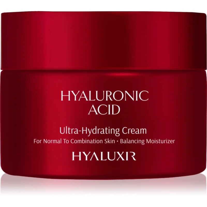 Arganicare Hyaluxir Ultra-Hydrating Cream globinsko vlažilna krema za normalno do mešano kožo 50 ml