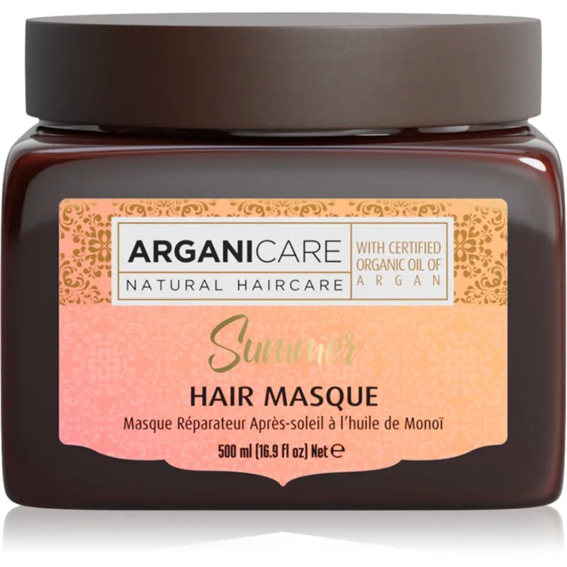 Arganicare Summer Hair Mask regeneracijska maska po sončenju 500 ml