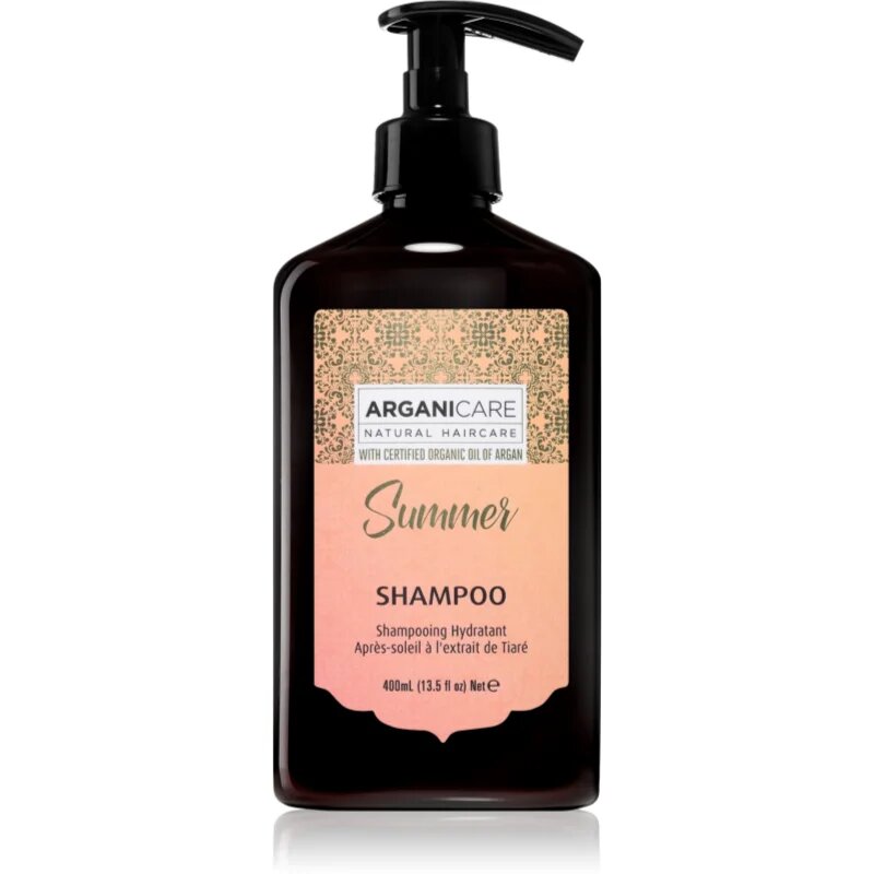 Arganicare Summer Shampoo šampon za lase izpostavljene soncu 400 ml