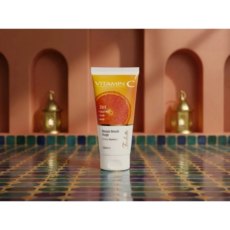 Arganicare Vitamin C 3 in 1 čistilni piling 3v1 150 ml