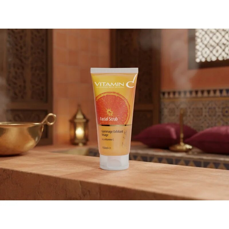Arganicare Vitamin C Facial Scrub piling za obraz z vitaminom C 150 ml