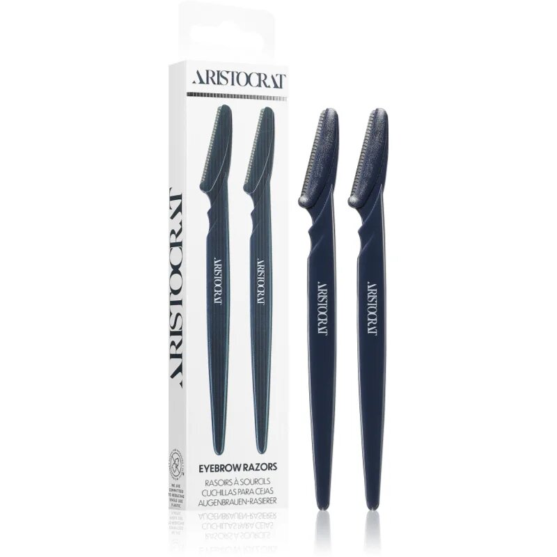 Aristocrat Eyebrow Razors britev za obrvi 2 kos
