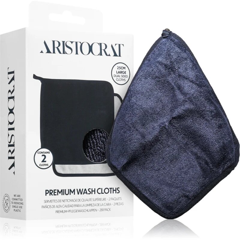 Aristocrat Premium Grooming Wash Cloths brisača za obraz 2 kos