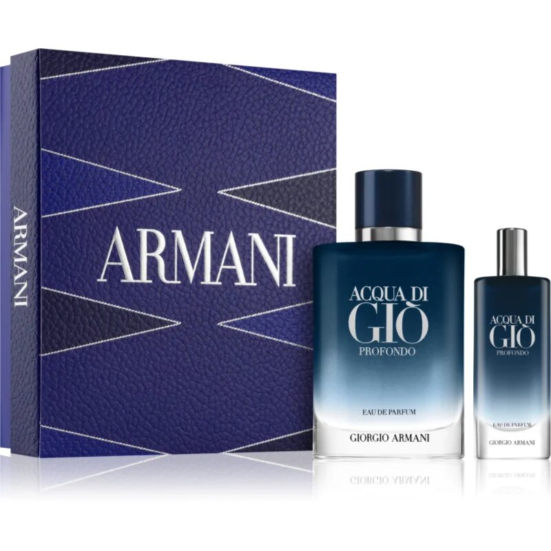 Armani Acqua di Giò Profondo darilni set za moške