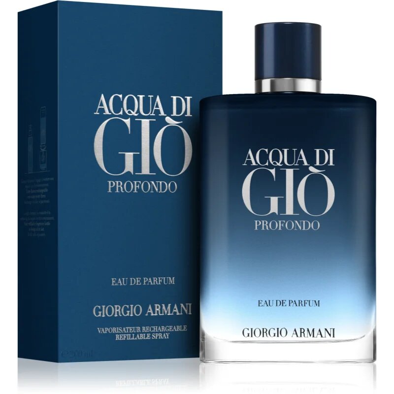 Armani Acqua di Giò Profondo parfumska voda polnilna za moške 200 ml