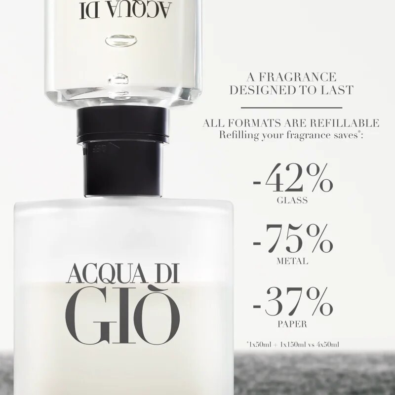 Armani Acqua di Giò toaletna voda nadomestno polnilo za moške Refill 150 ml