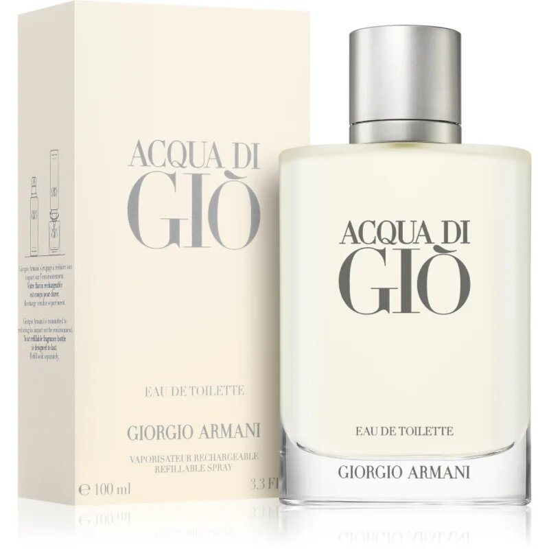 Armani Acqua di Giò toaletna voda polnilna za moške 100 ml