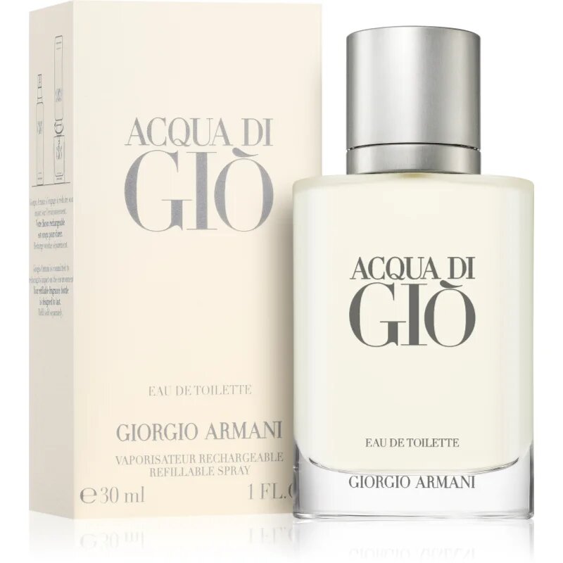 Armani Acqua di Giò toaletna voda polnilna za moške 30 ml