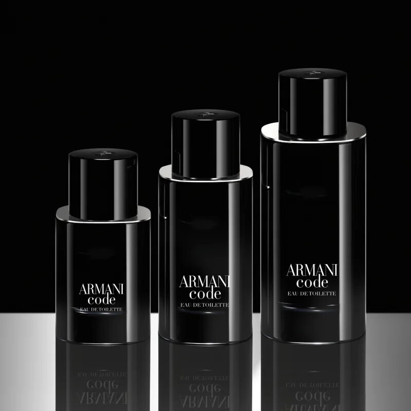 Armani Code toaletna voda polnilna za moške 75 ml