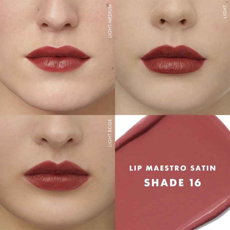 Armani Lip Maestro Satin mat vlažilna tekoča šminka odtenek 16 Coctail Party 6.5 ml