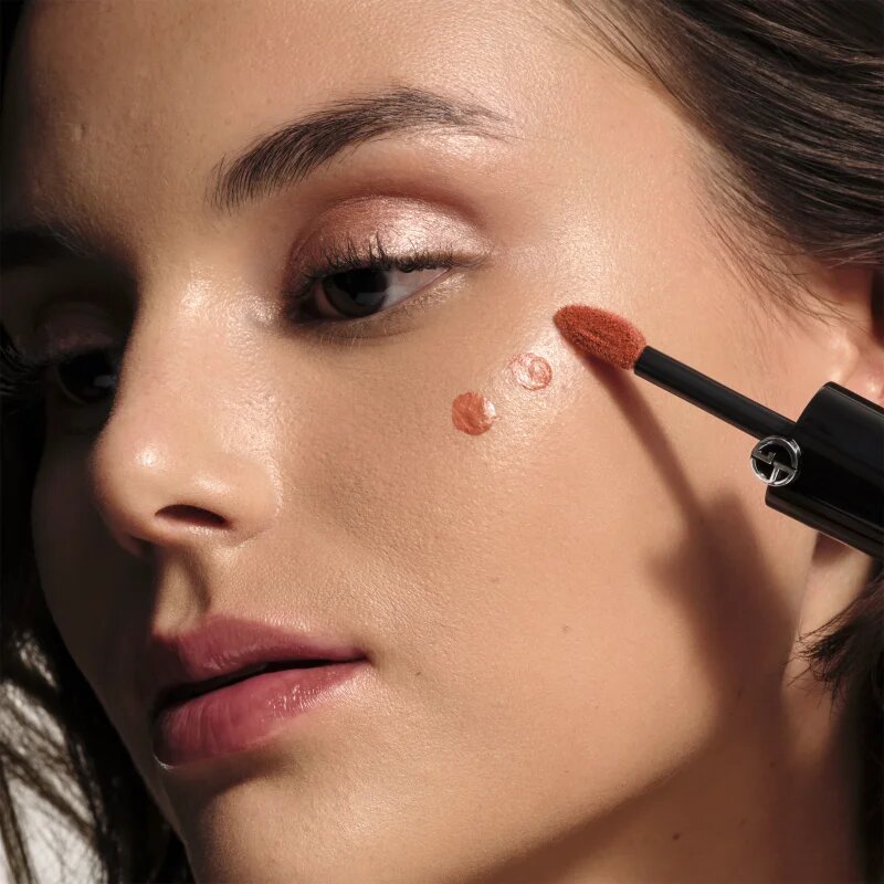 Armani Luminous Silk Cheek Tint Shine tekoče rdečilo odtenek 42 Sunlit Sienna 12 ml