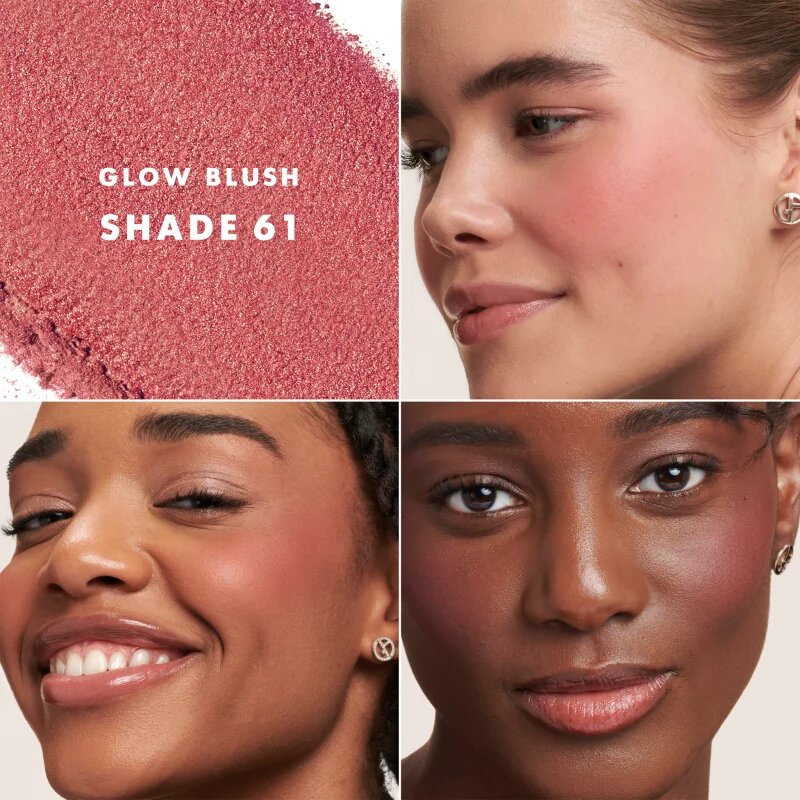 Armani Luminous Silk Glow Blush Rdečilo za posvetlitev odtenek 61 Desire 3.6 g