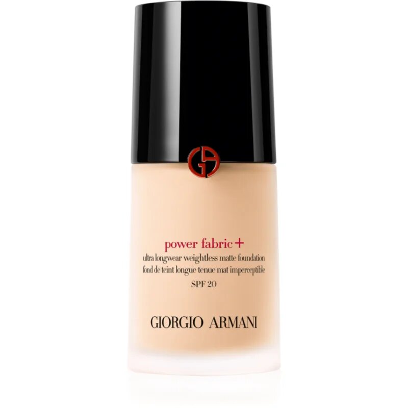Armani Power Fabric+ Foundation polno prekrivni make-up SPF 20 odtenek 1.5 30 ml