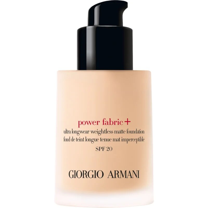 Armani Power Fabric+ Foundation polno prekrivni make-up SPF 20 odtenek 1.5 30 ml