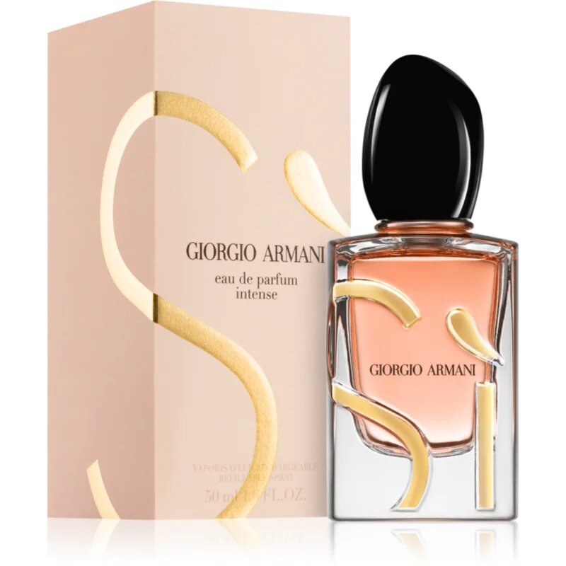 Armani Sì Intense parfumska voda polnilna za ženske 50 ml