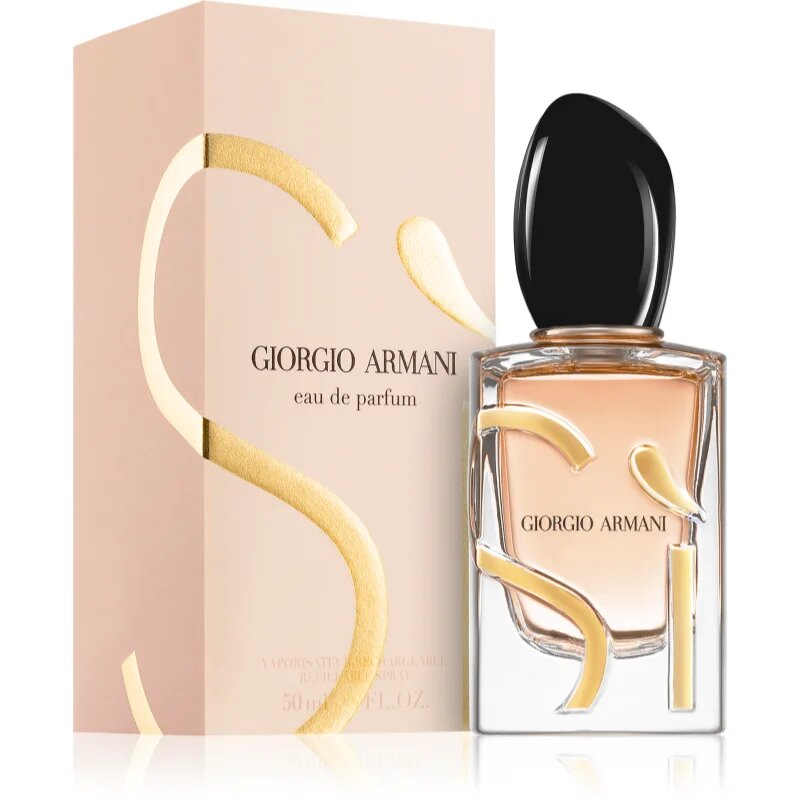 Armani Sì parfumska voda polnilna za ženske 50 ml