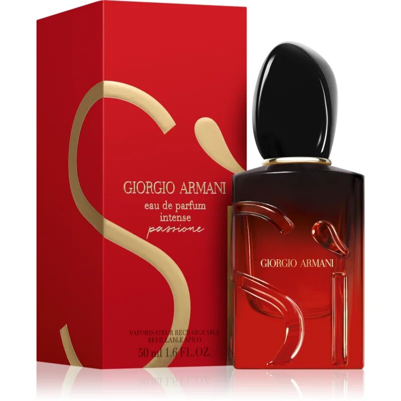 Armani Sì Passione Intense parfumska voda polnilna za ženske 50 ml
