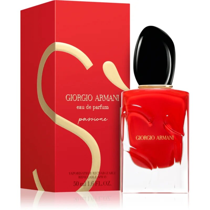 Armani Sì Passione parfumska voda polnilna za ženske 50 ml