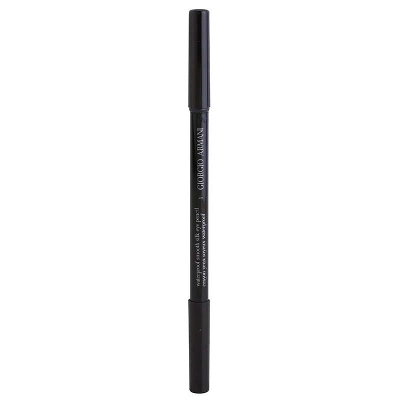 Armani Smooth Silk Waterproof Eye Pencil vodoodporni svinčnik za oči z aplikatorjem odtenek 01 Black 1.2 g