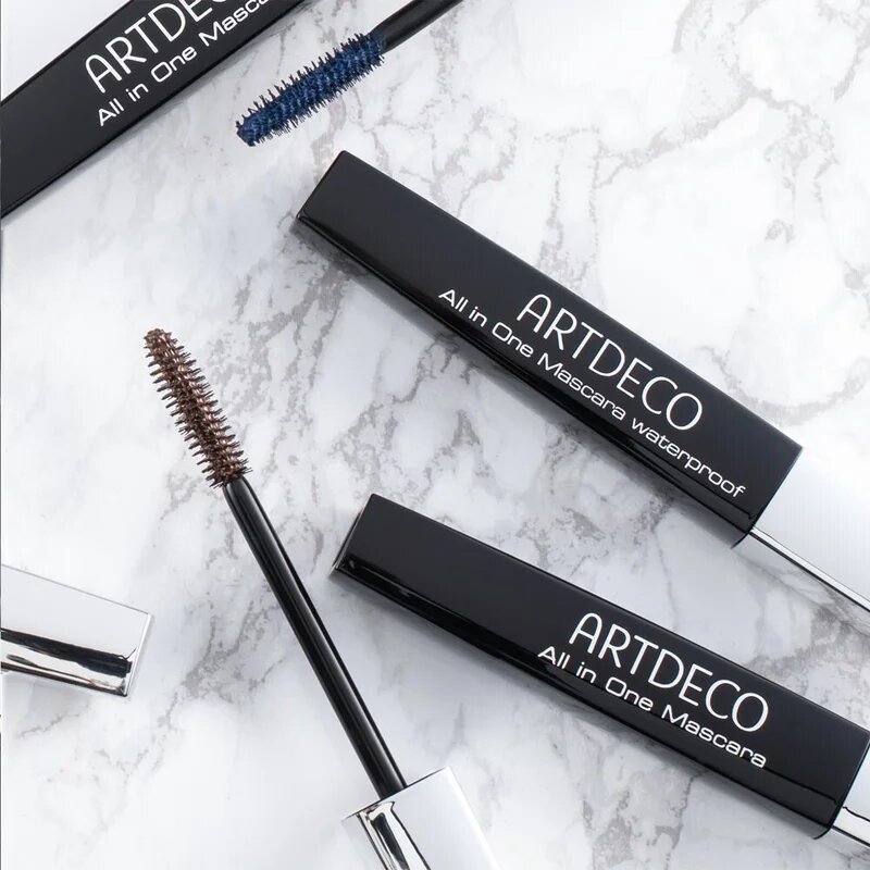 Artdeco All In One maskara za volumen oblikovanje in privihanje trepalnic odtenek 202.03 Brown 10 ml