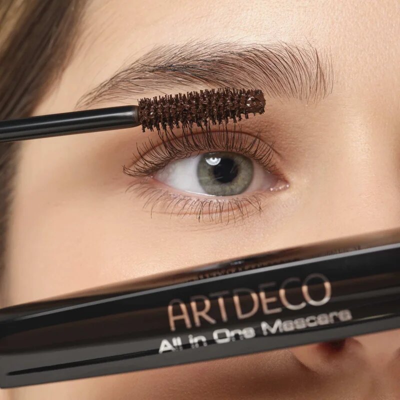 Artdeco All In One maskara za volumen oblikovanje in privihanje trepalnic odtenek 202.03 Brown 10 ml