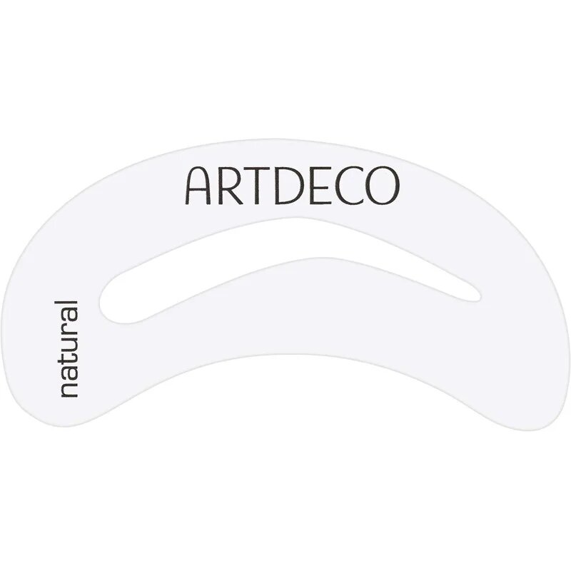 Artdeco Brush čopič za obrvi s šablonami 1 kos