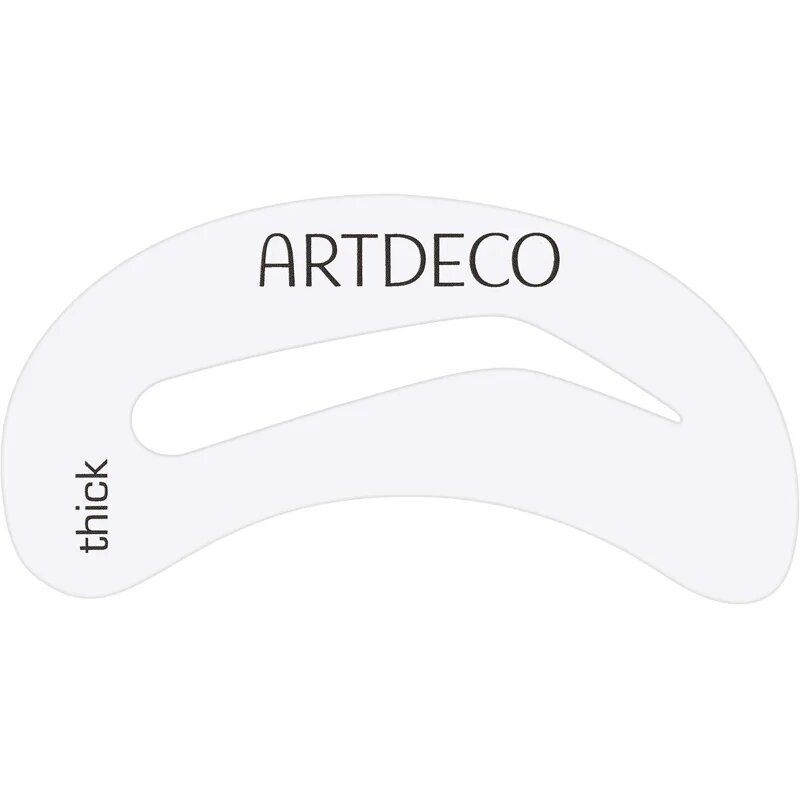 Artdeco Brush čopič za obrvi s šablonami 1 kos