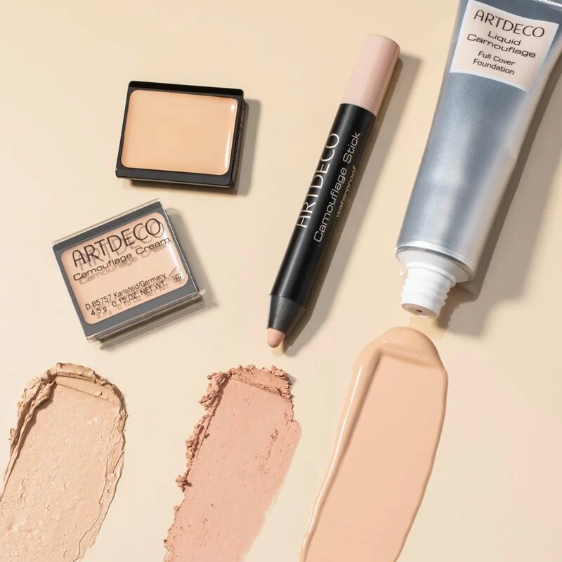Artdeco Camouflage vodoodporna kamuflažna krema za vlaganje v paleto odtenek 492.6 Desert Sand 4.5 g