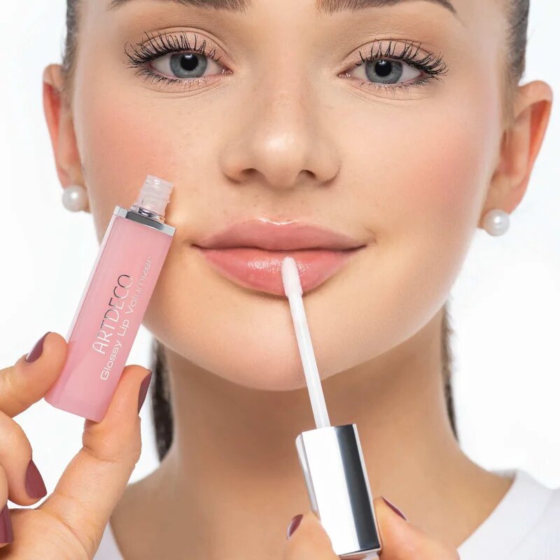 Artdeco Glossy Lip Volumizer sijaj za volumen ustnic odtenek Cool Nude 6 ml