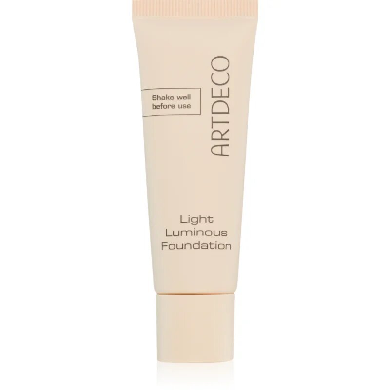 Artdeco Light Luminous lahki tekoči puder za osvetlitev kože odtenek 08 Neutral Porcelain 25 ml