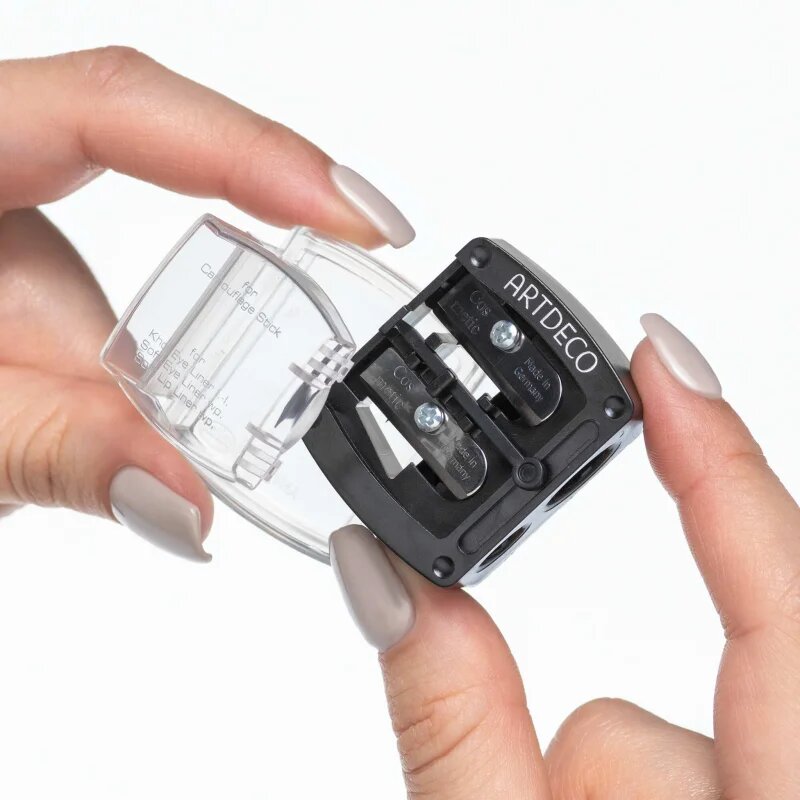 Artdeco Sharpener Duo dvojni šilček za kozmetične svinčnike vrsta 12mm & 8mm 1 kos