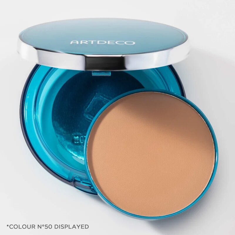 Artdeco Sun Protection Powder Foundation kompaktni puder nadomestno polnilo SPF 50 odtenek 90 Light Sand 9.5 g
