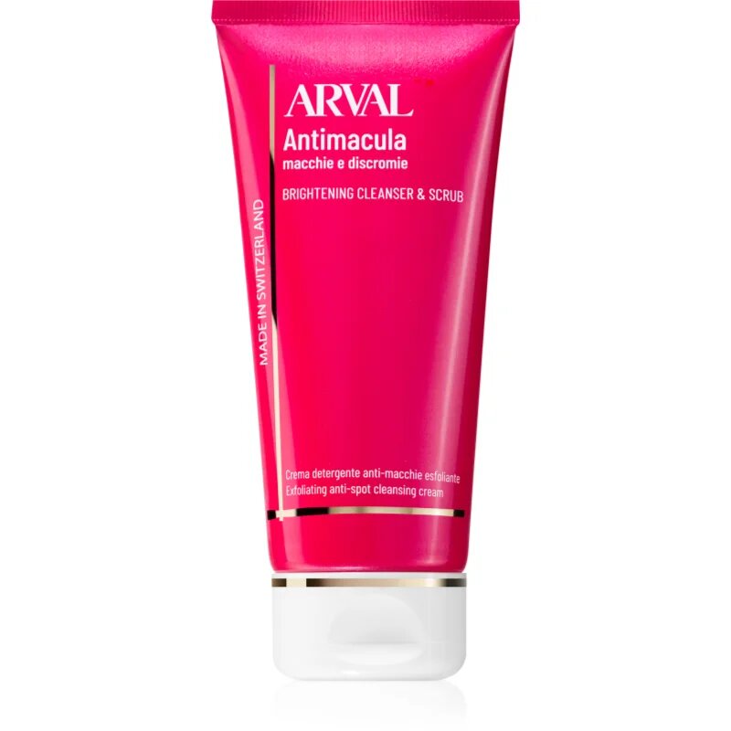 Arval Antimacula Brightening Cleanser & Scrub čistilna piling krema za osvetlitev kože 175 ml