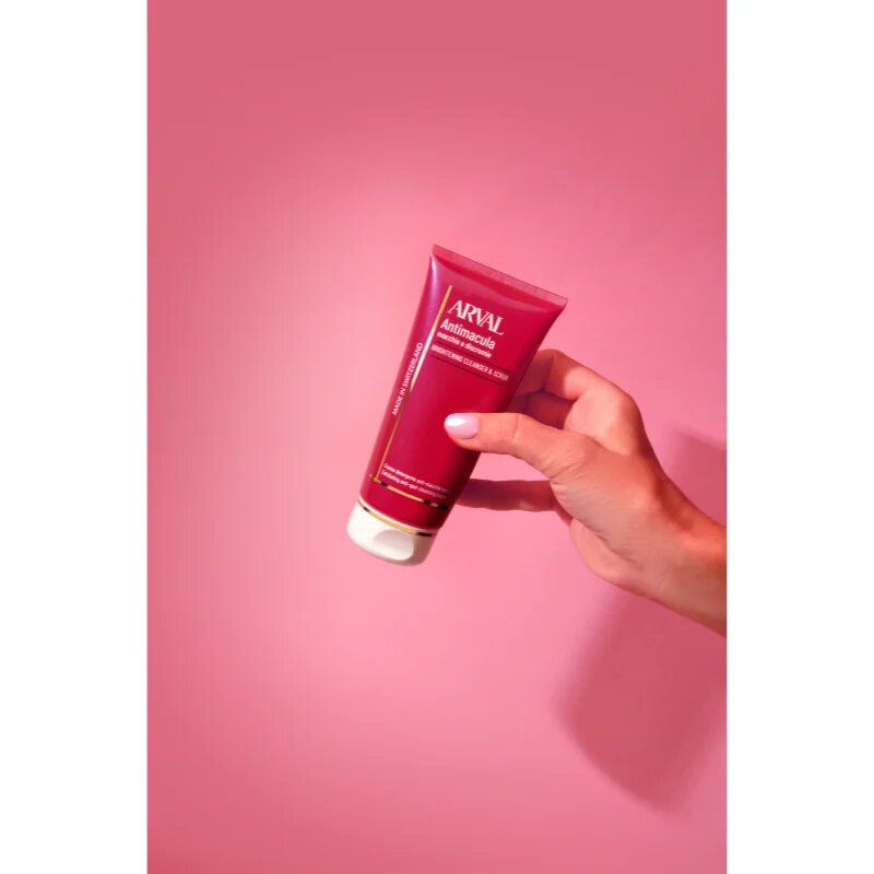 Arval Antimacula Brightening Cleanser & Scrub čistilna piling krema za osvetlitev kože 175 ml