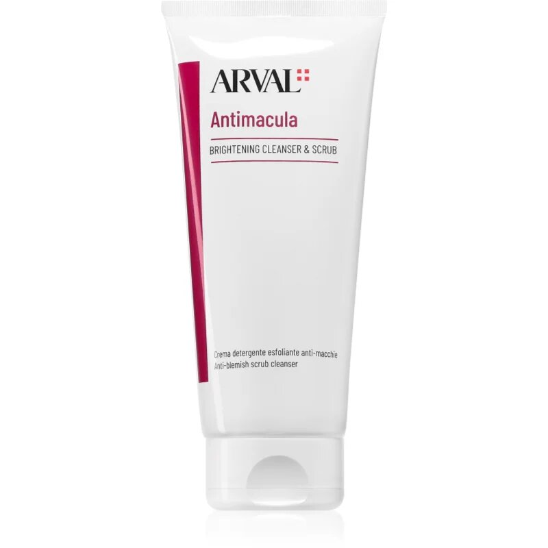 Arval Antimacula Brightening Cleanser & Scrub čistilna piling krema za osvetlitev kože 200 ml