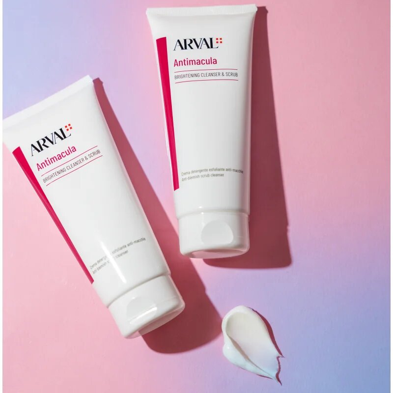 Arval Antimacula Brightening Cleanser & Scrub čistilna piling krema za osvetlitev kože 200 ml