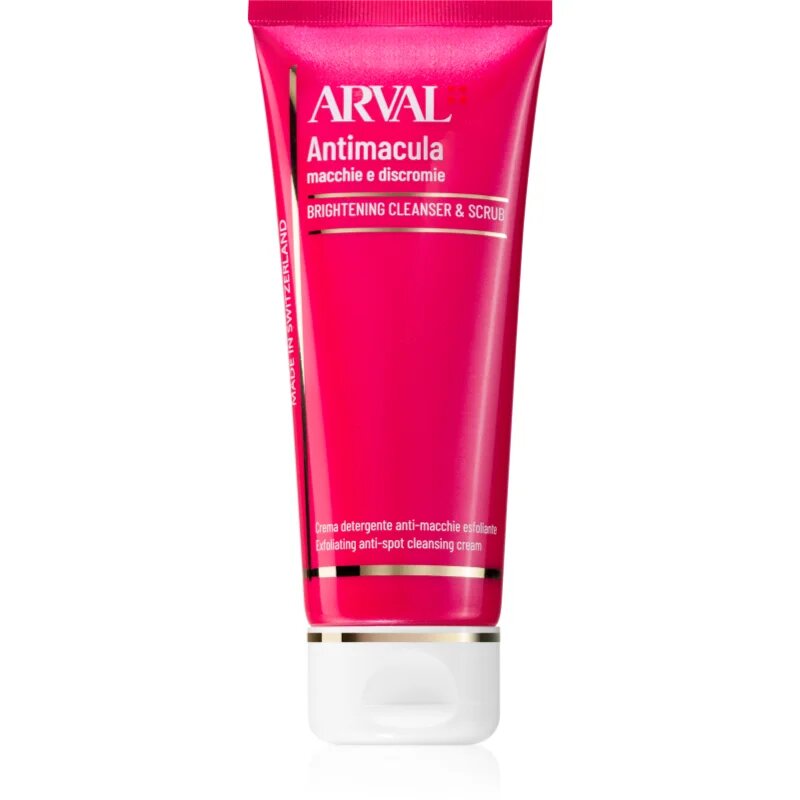 Arval Antimacula Brightening Cleanser & Scrub čistilna piling krema za osvetlitev kože 75 ml