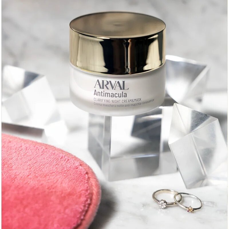 Arval Antimacula Clarifying Night Cream & Mask obnovitvena nočna kremasta maska proti pigmentnim madežem 50 ml