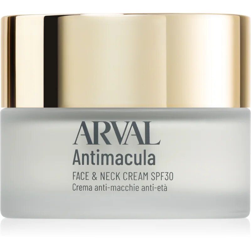 Arval Antimacula Face & Neck Cream SPF 30 krema za obraz proti gubam in temnim madežem 50 ml