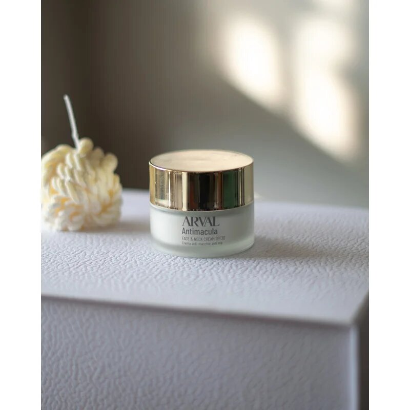 Arval Antimacula Face & Neck Cream SPF 30 krema za obraz proti gubam in temnim madežem 50 ml