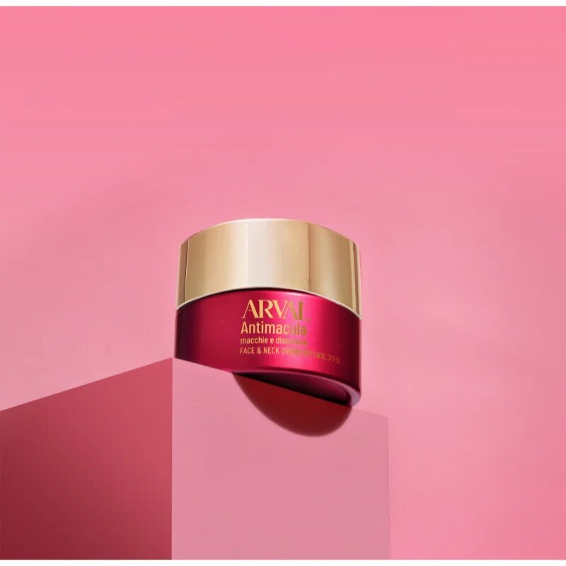 Arval Antimacula Face & Neck Urban Defense SPF50 zaščitna krema proti temnim madežem 50 ml
