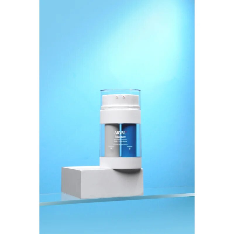 Arval Aquapure Double Hydra Serum dvofazni serum za dan in noč 2x15 ml