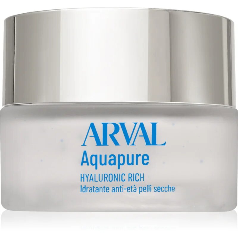 Arval Aquapure Hyaluronic Rich vlažilna krema za suho in zelo suho kožo 50 ml