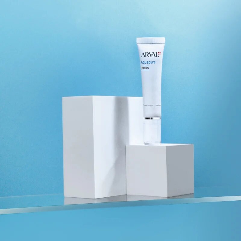 Arval Aquapure Hydra Eye krema za predel okoli oči proti gubam in temnim kolobarjem 15 ml