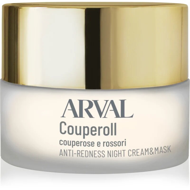 Arval Couperoll Anti-redness Night Cream & Mask nočna krema-maska za občutljivo in pordelo kožo 50 ml